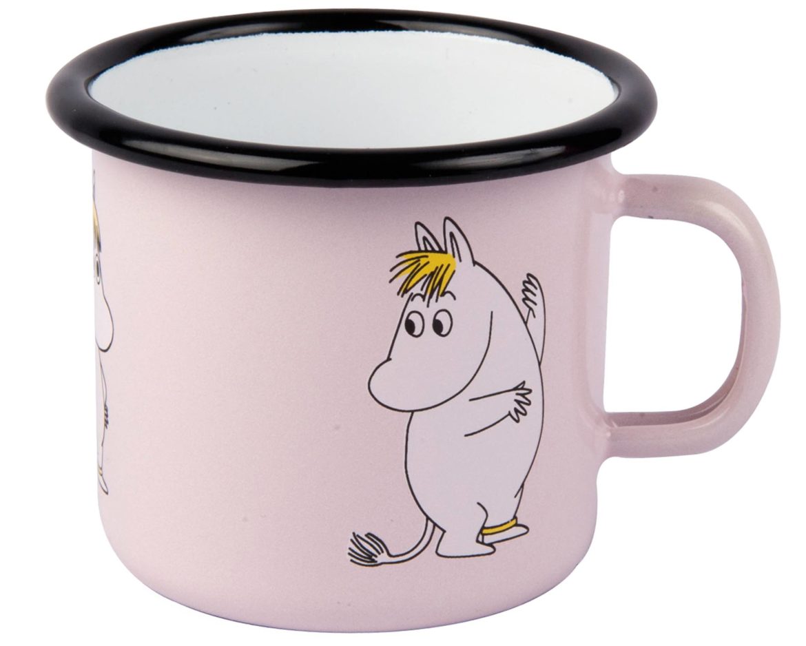 Moomin Enamel Mug RETRO Moominpappa 3,7 dl *NEW 