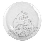 Muurla glass plate 26cm Together forever