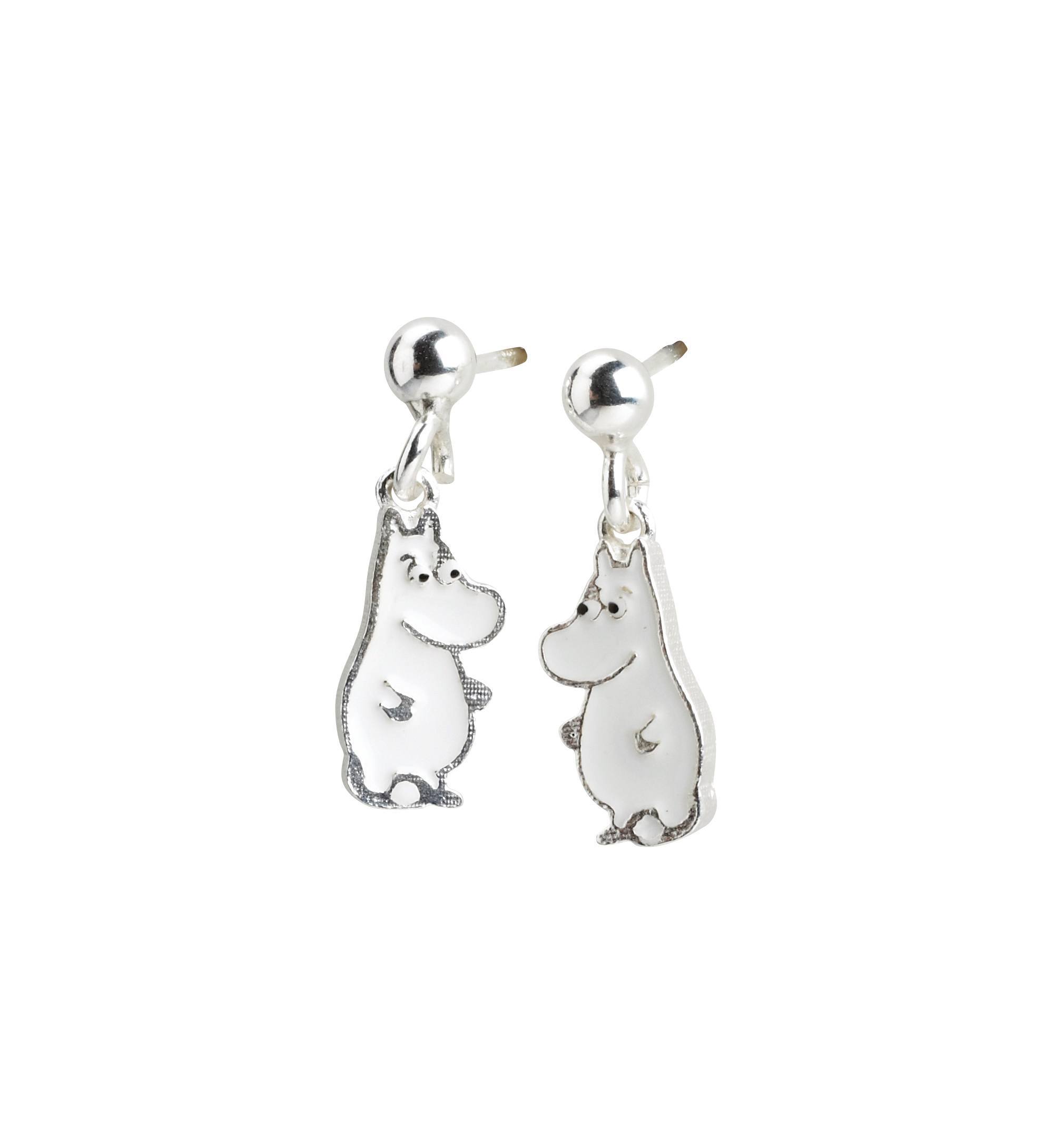Nordahl Earrings Moomin silver with enamel
