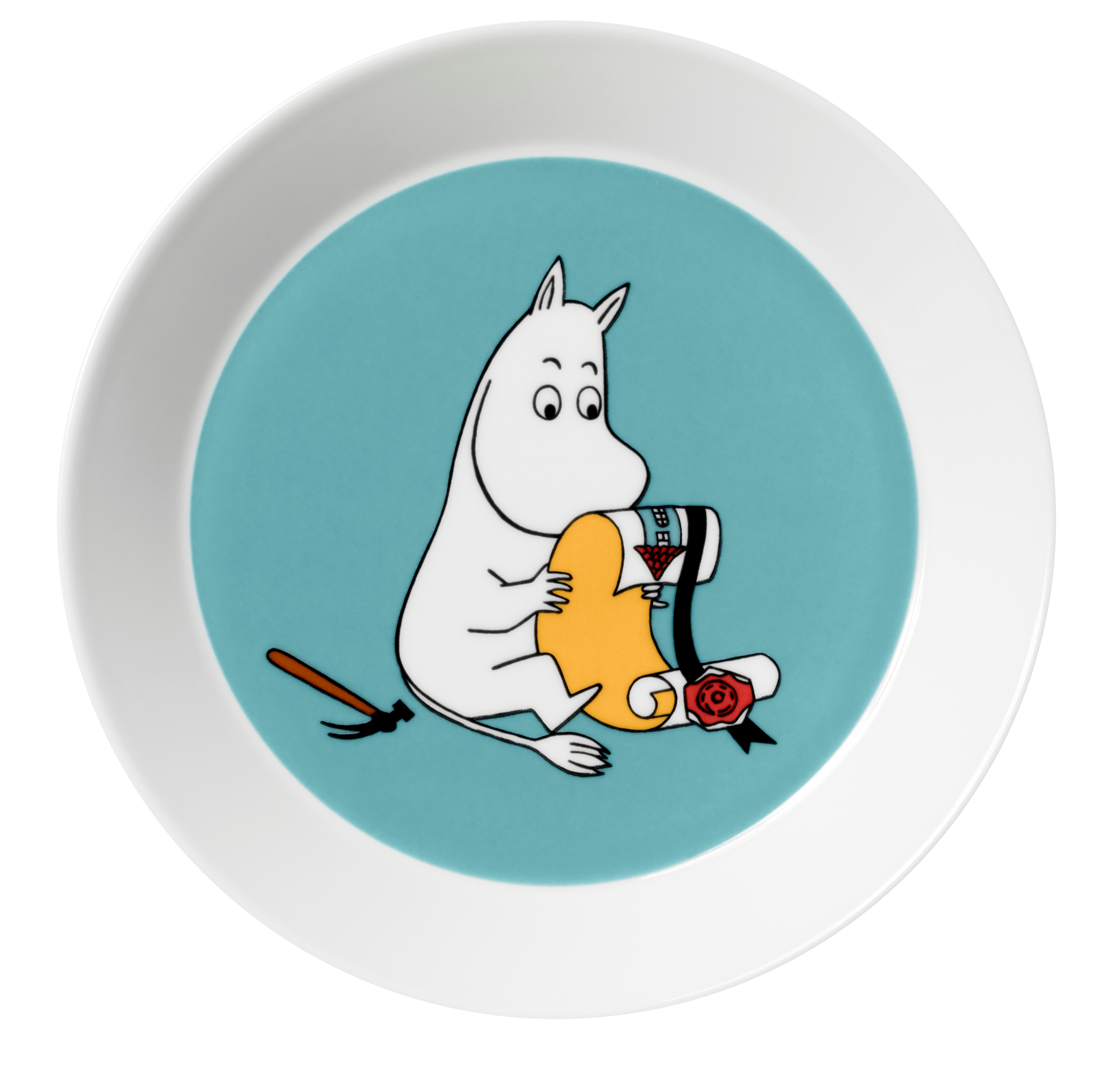 by Arabia Moomin plate Moomintroll
