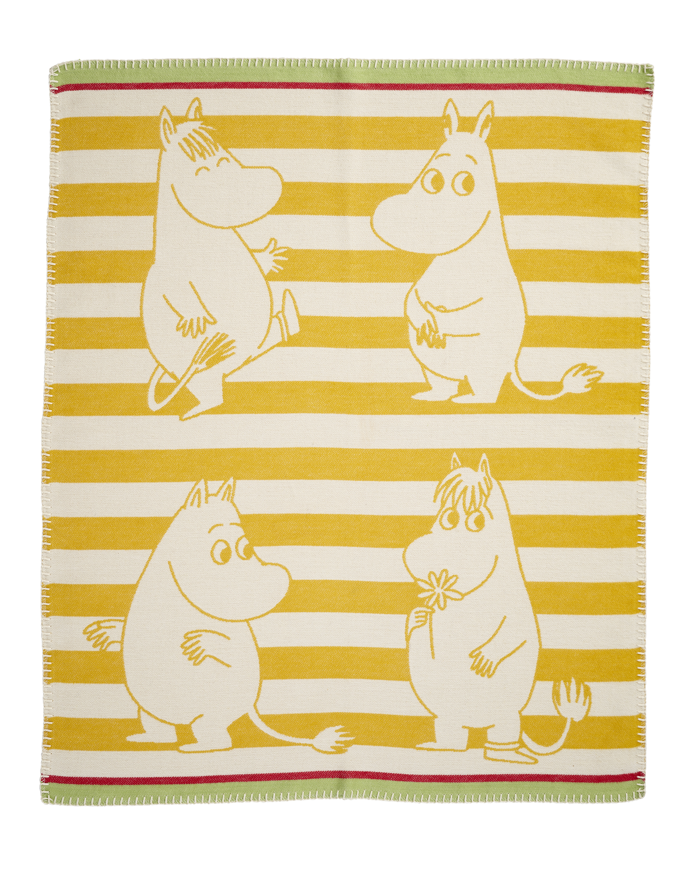 Klippan Yllefabrik Moomin Cotton Blanket 70x90 cm