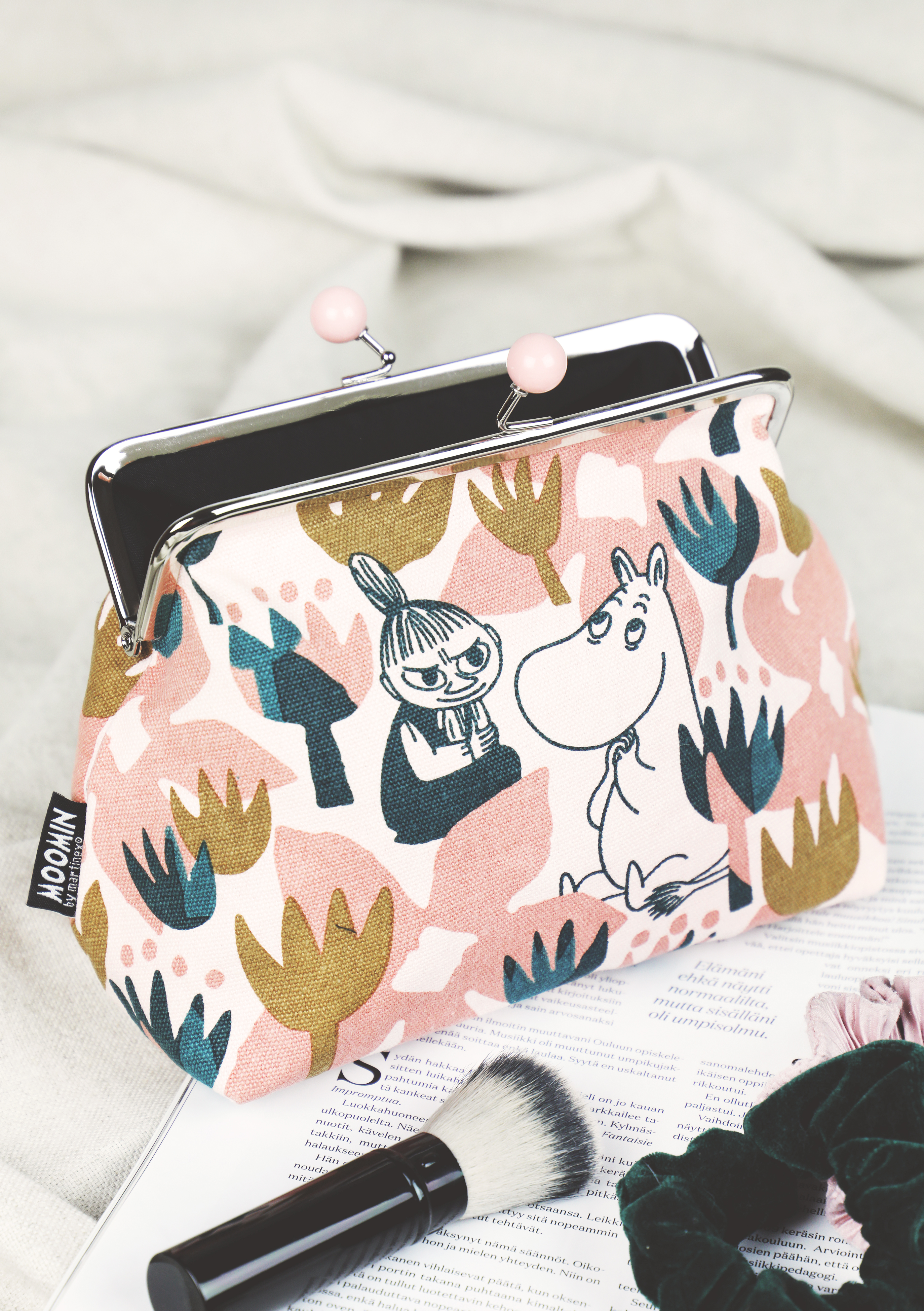 Martinex Moomin Emma Pouch Blooming Rose