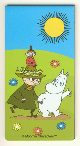 Karto Magnetic Bookmark Moomointroll, Snufkin and Little My