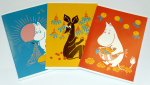 Anglo-Nordic Moomin School notebook A5 3-pack