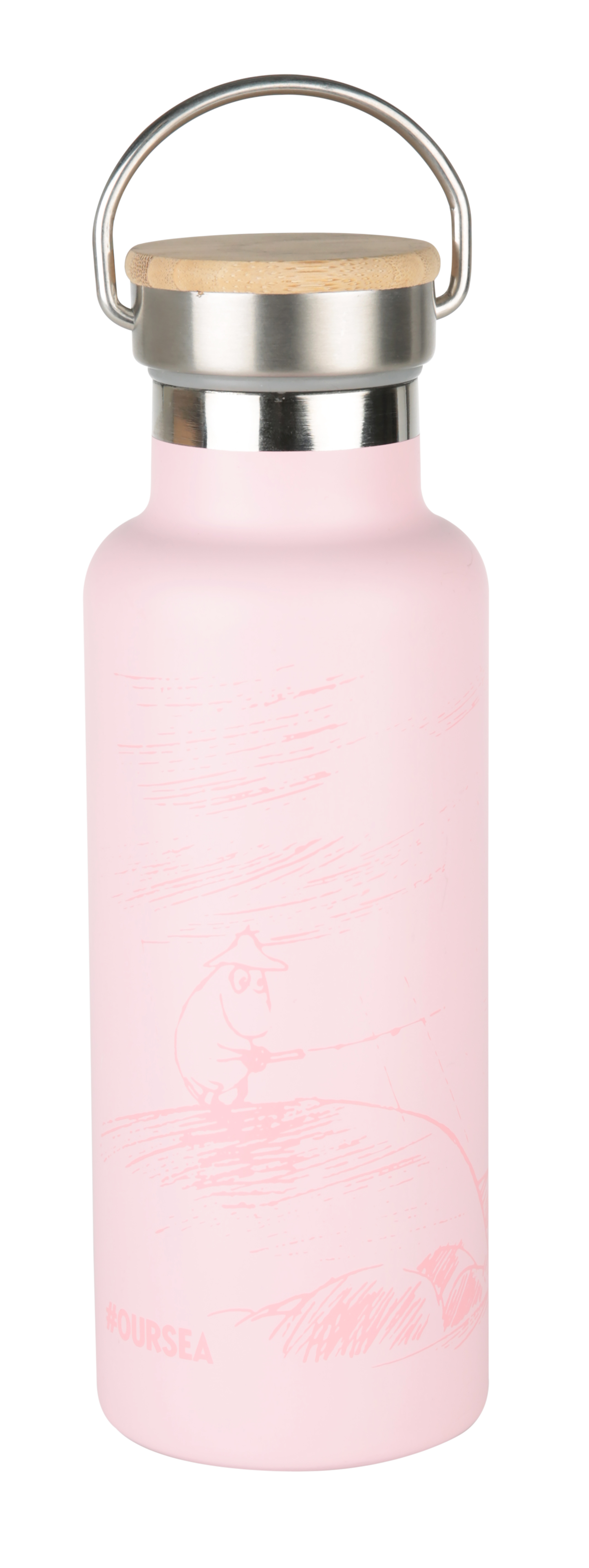 Martinex #OURSEA Moomin Vacuum Flask Pink