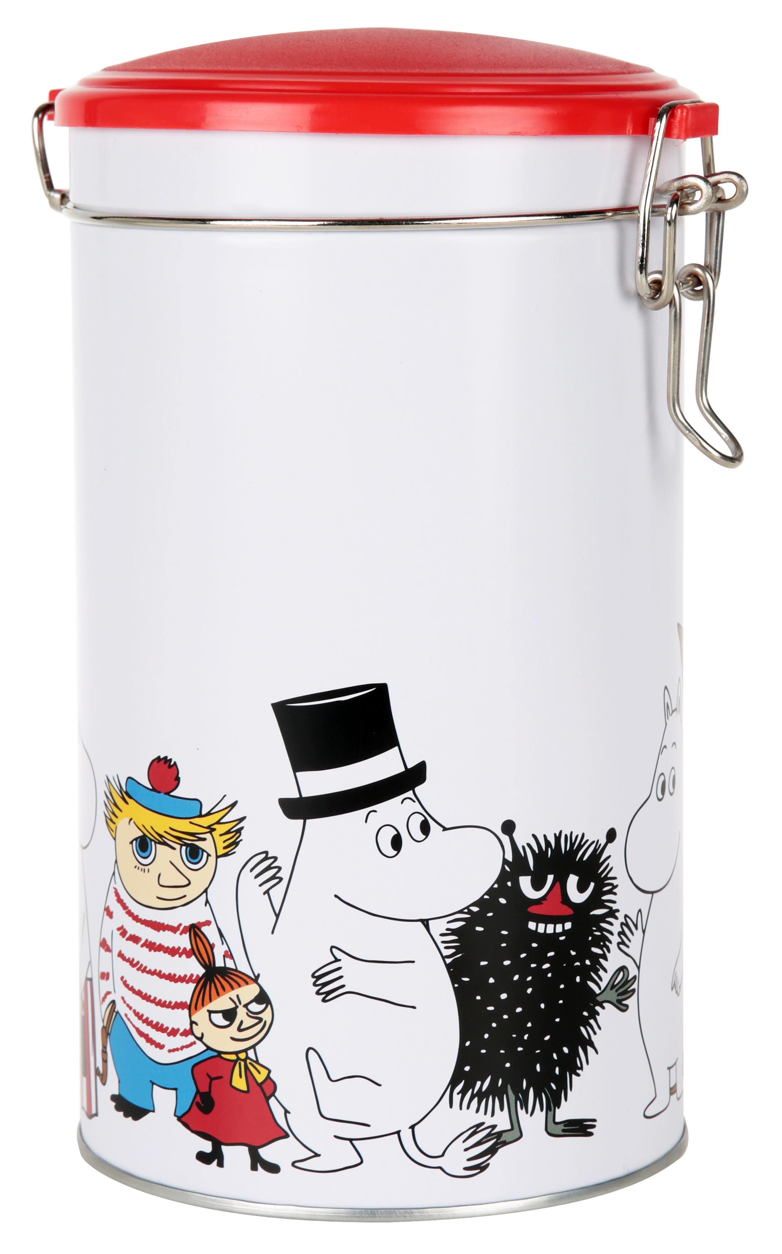Martinex Moomin Characters Round Coffee Tin