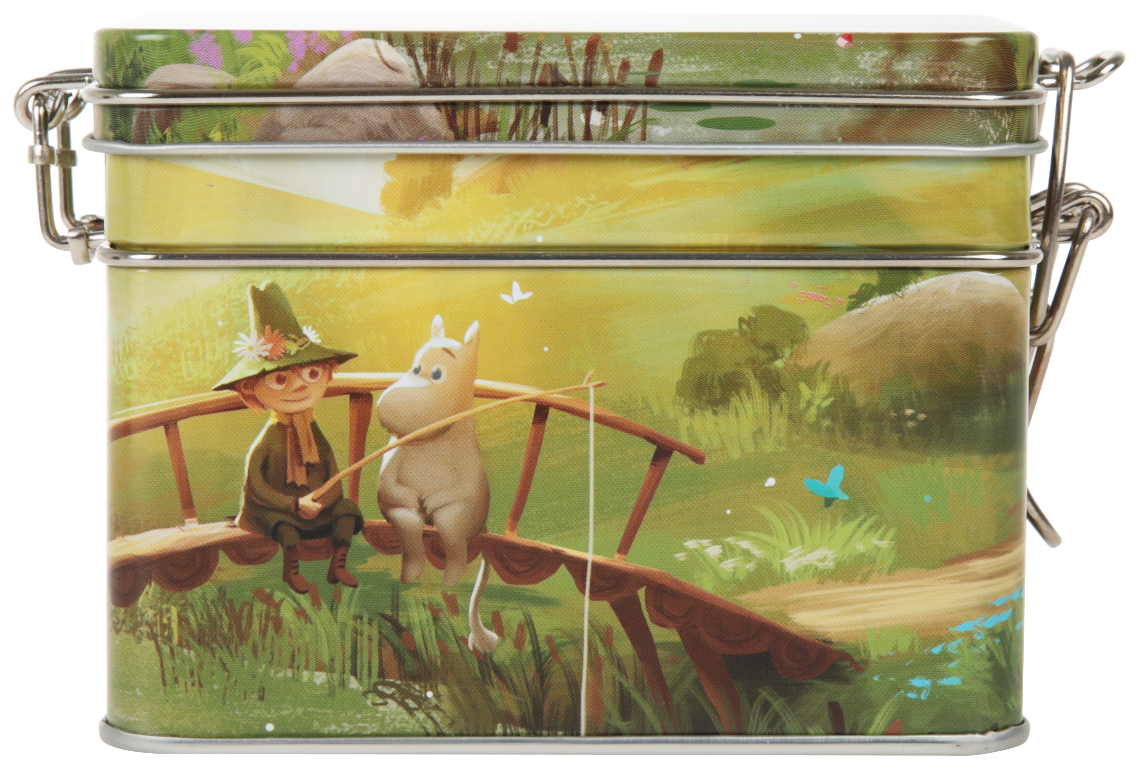 Martinex Moominvalley Animation Tea Tin Fishing