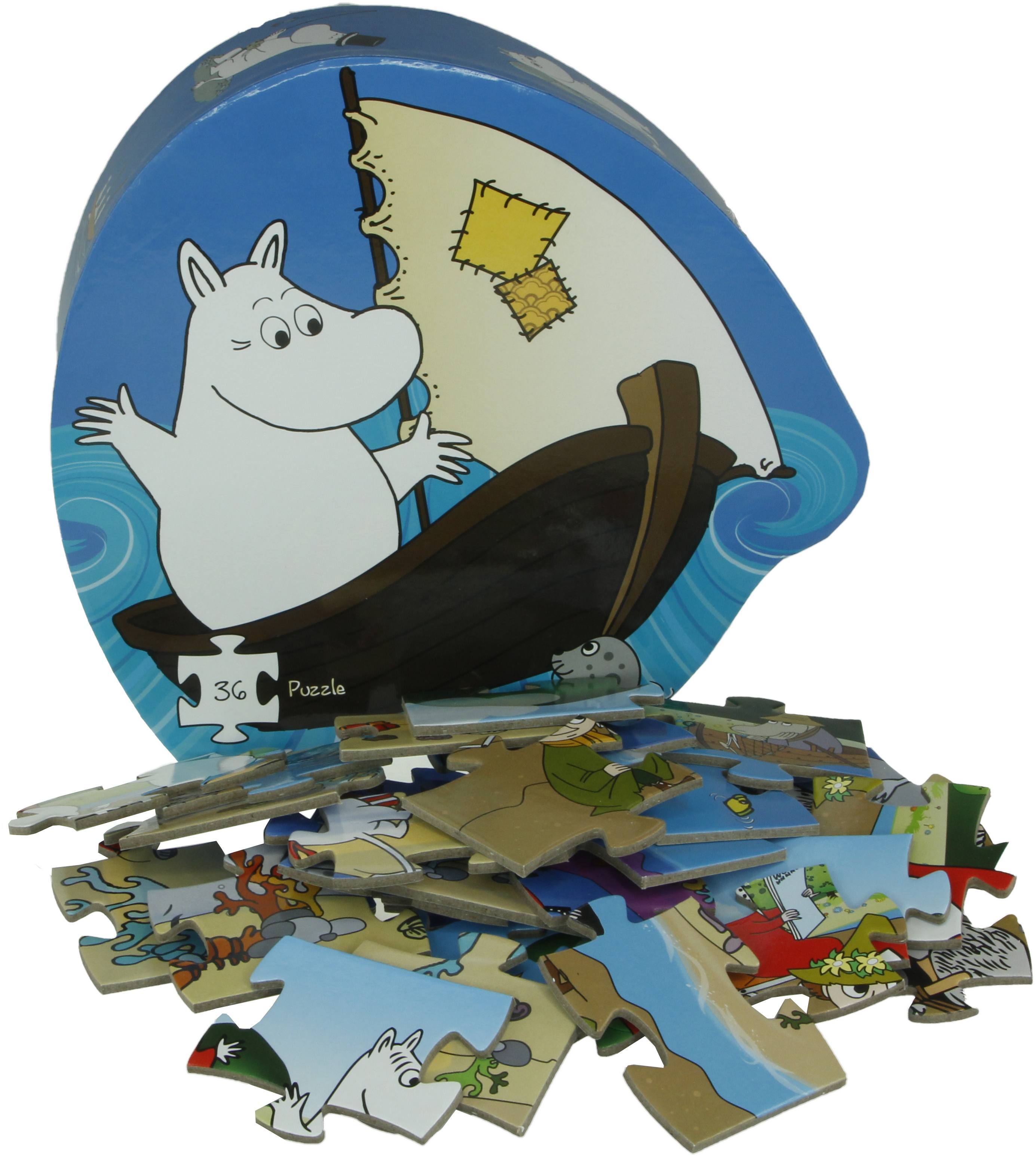 Barbo Toys deco puzzle Moomin and the sea