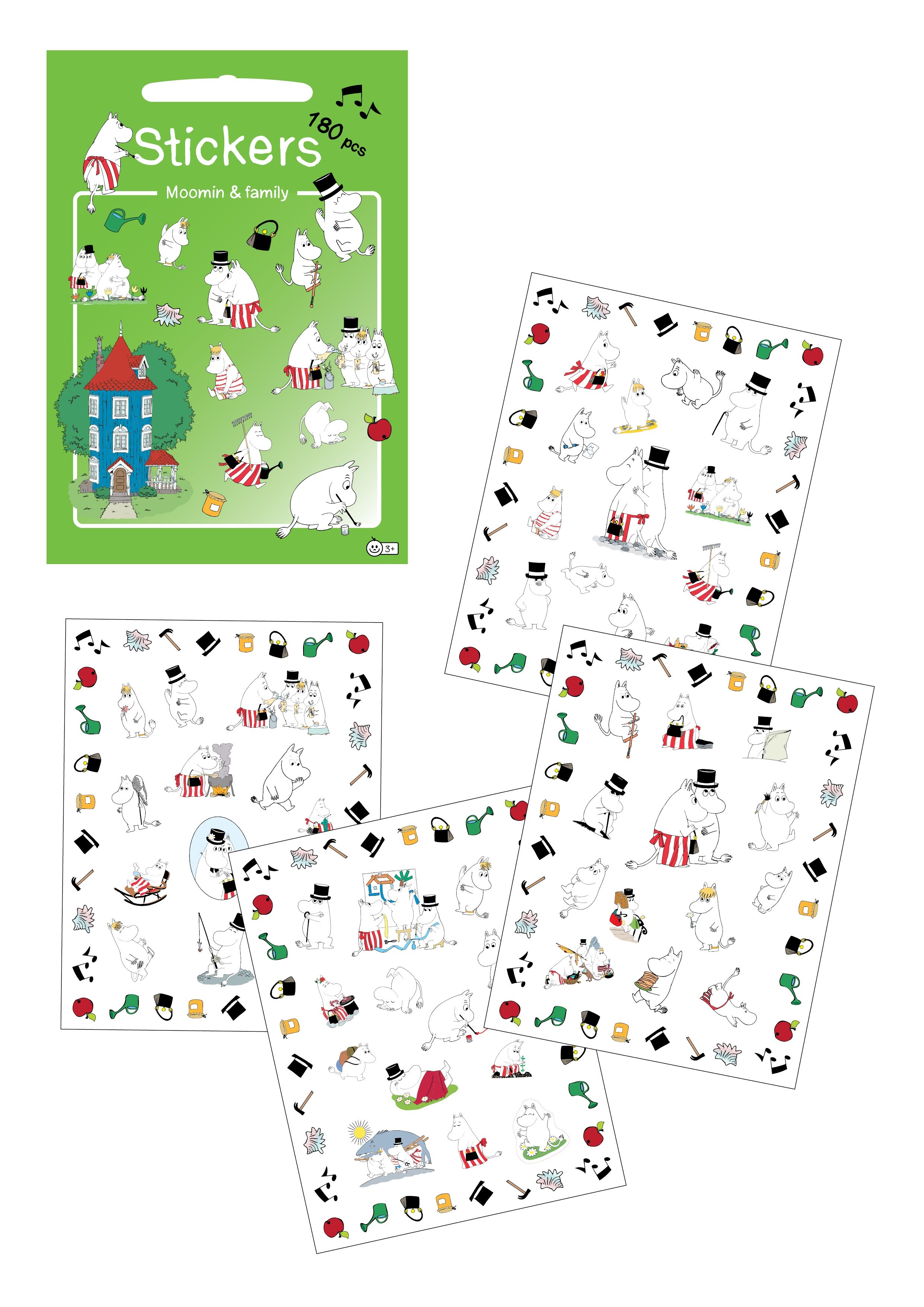 Barbo Toys stickers moomin & family