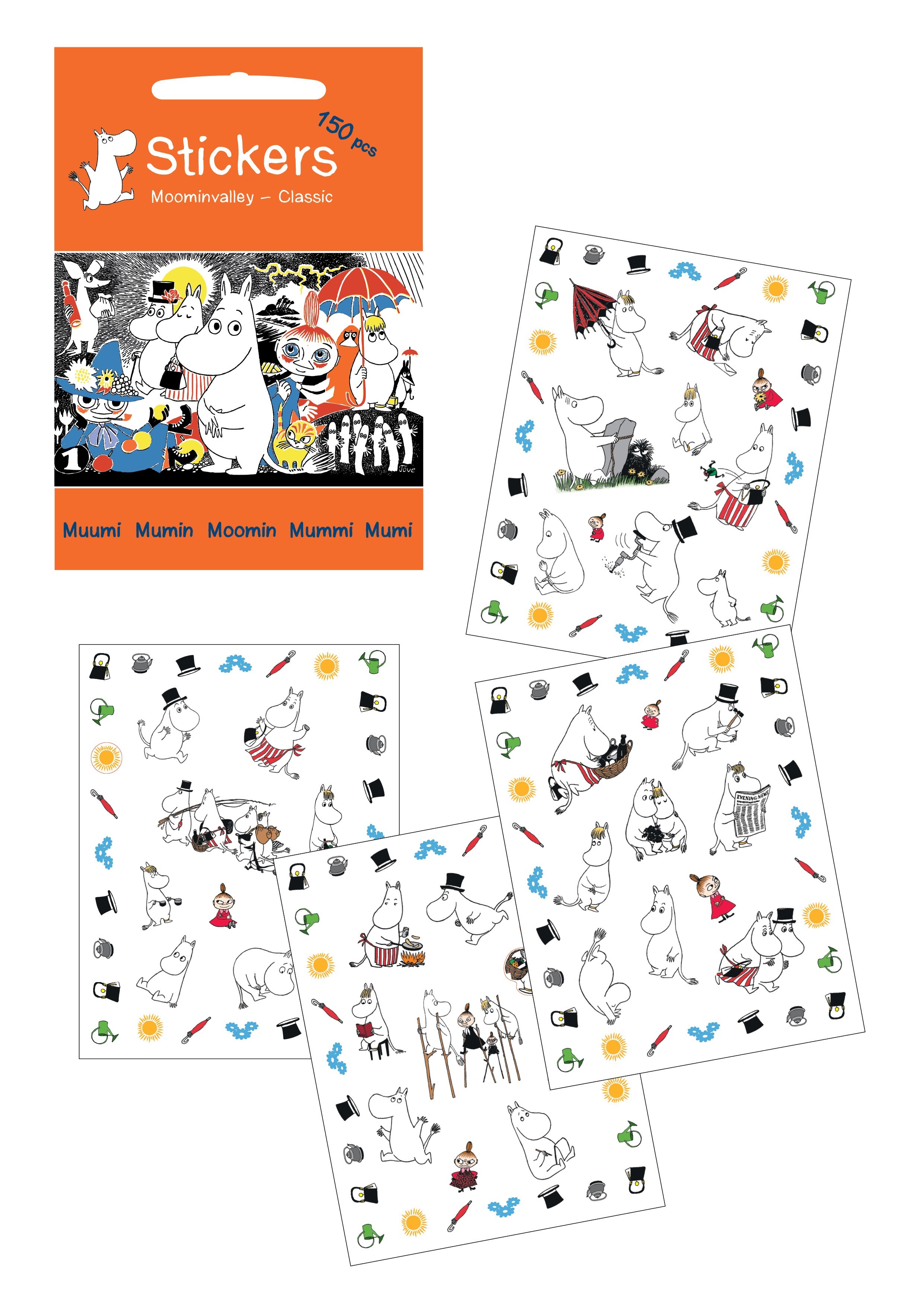Barbo Toys stickers moominvalley