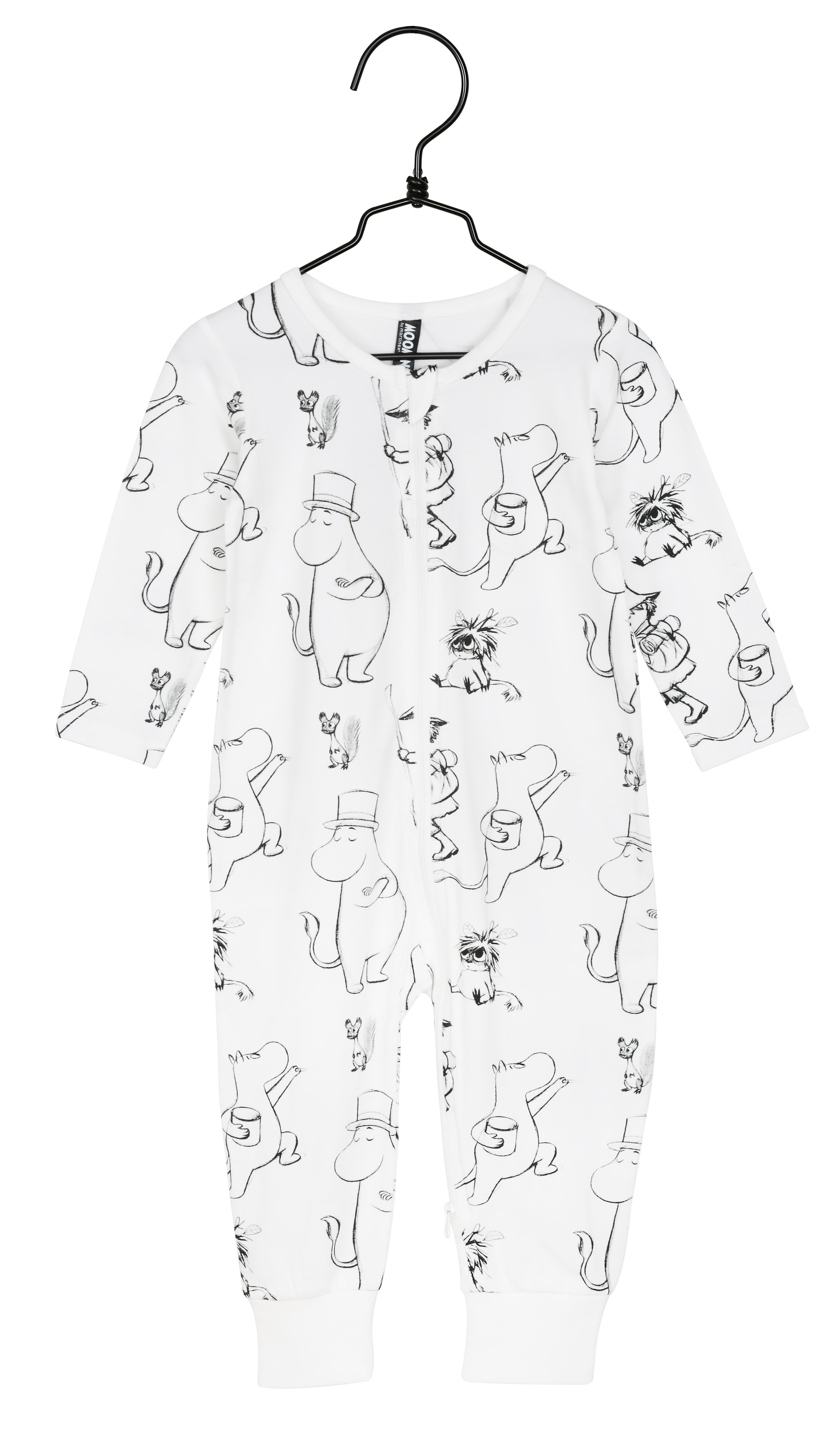 Martinex Moomin Pen Stroke Pyjamas Off-White