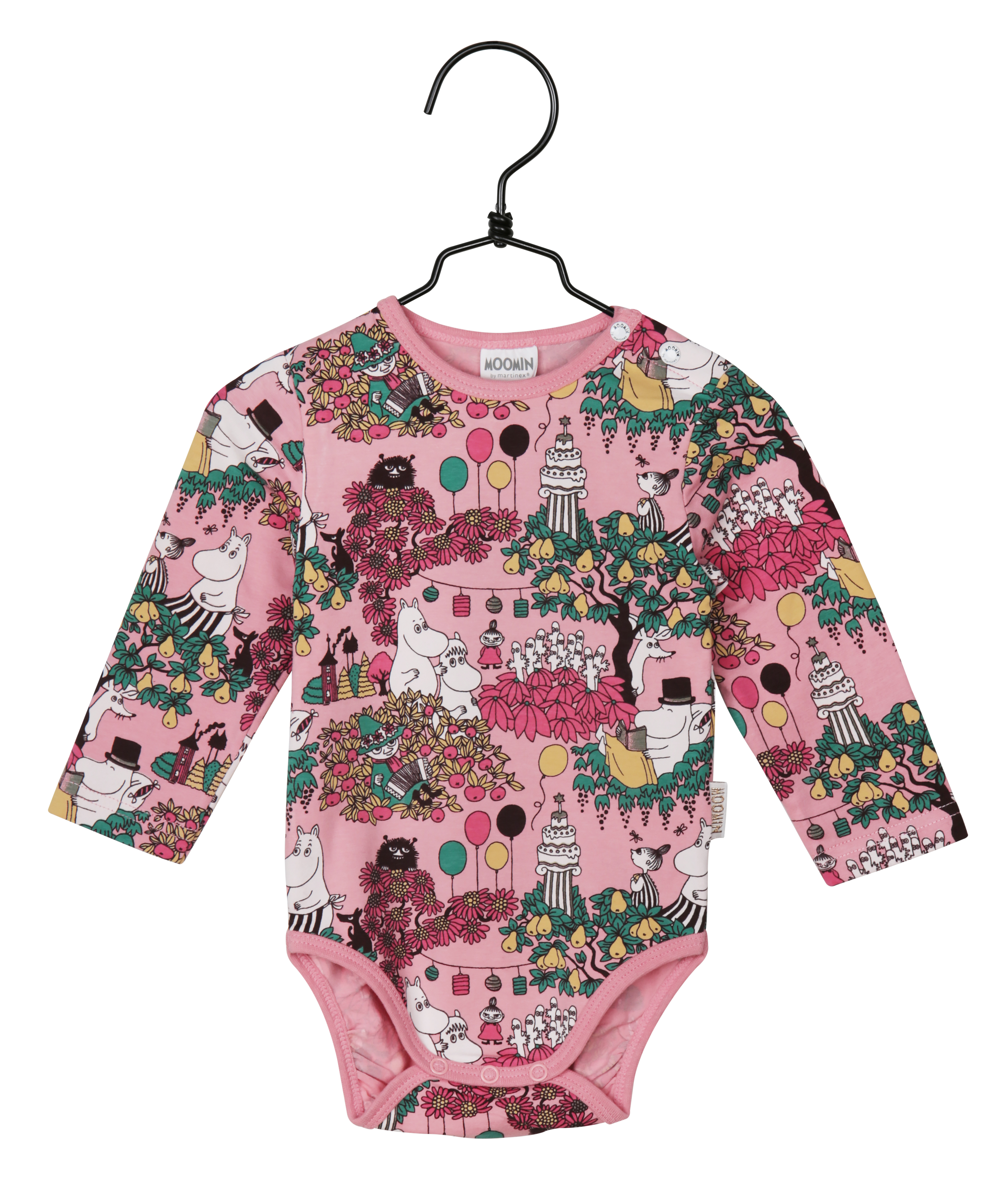 Martinex Moomin Party Moment Bodysuit Rose
