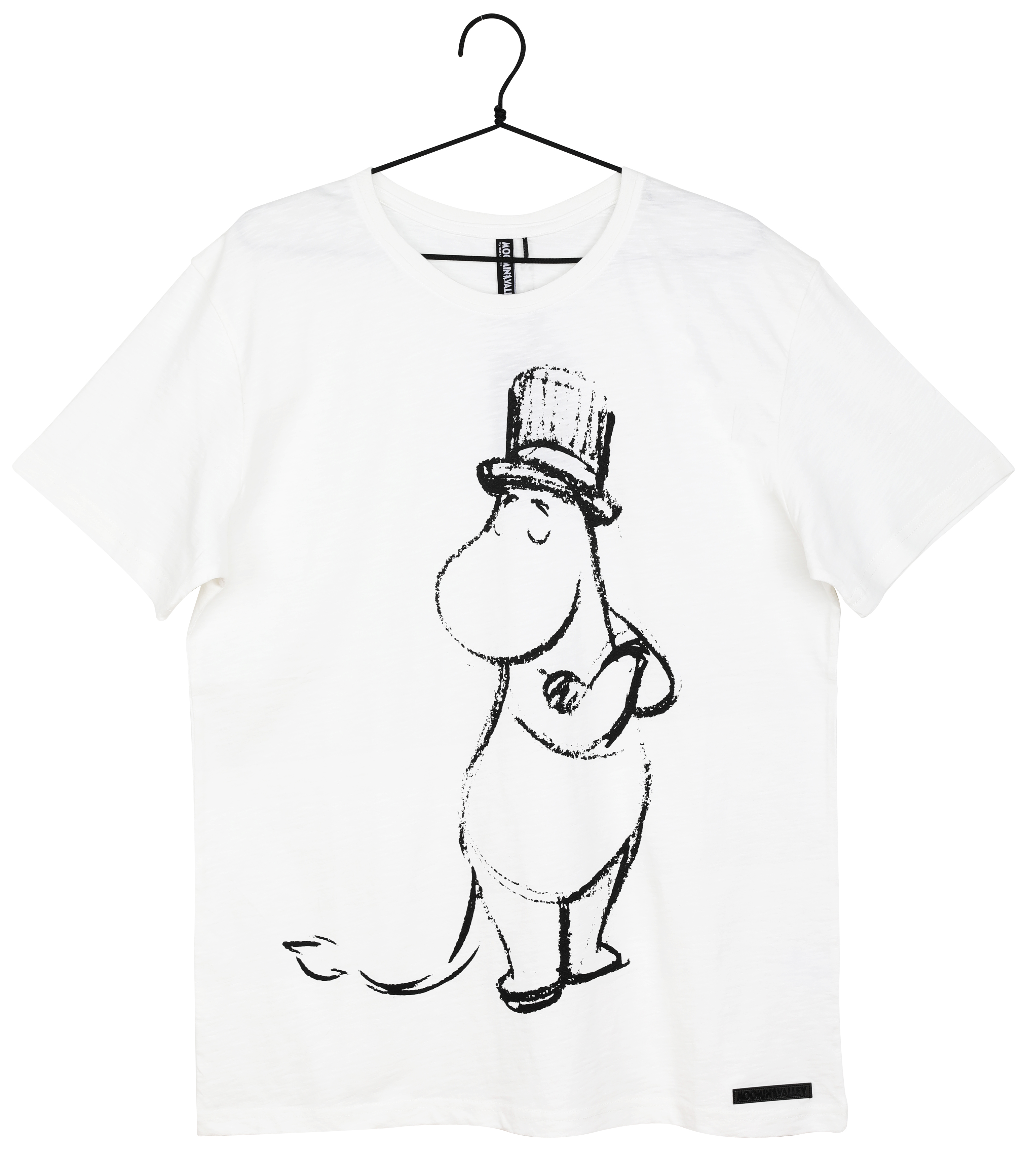Martinex Moomin Sketch T-shirt Moominpappa White
