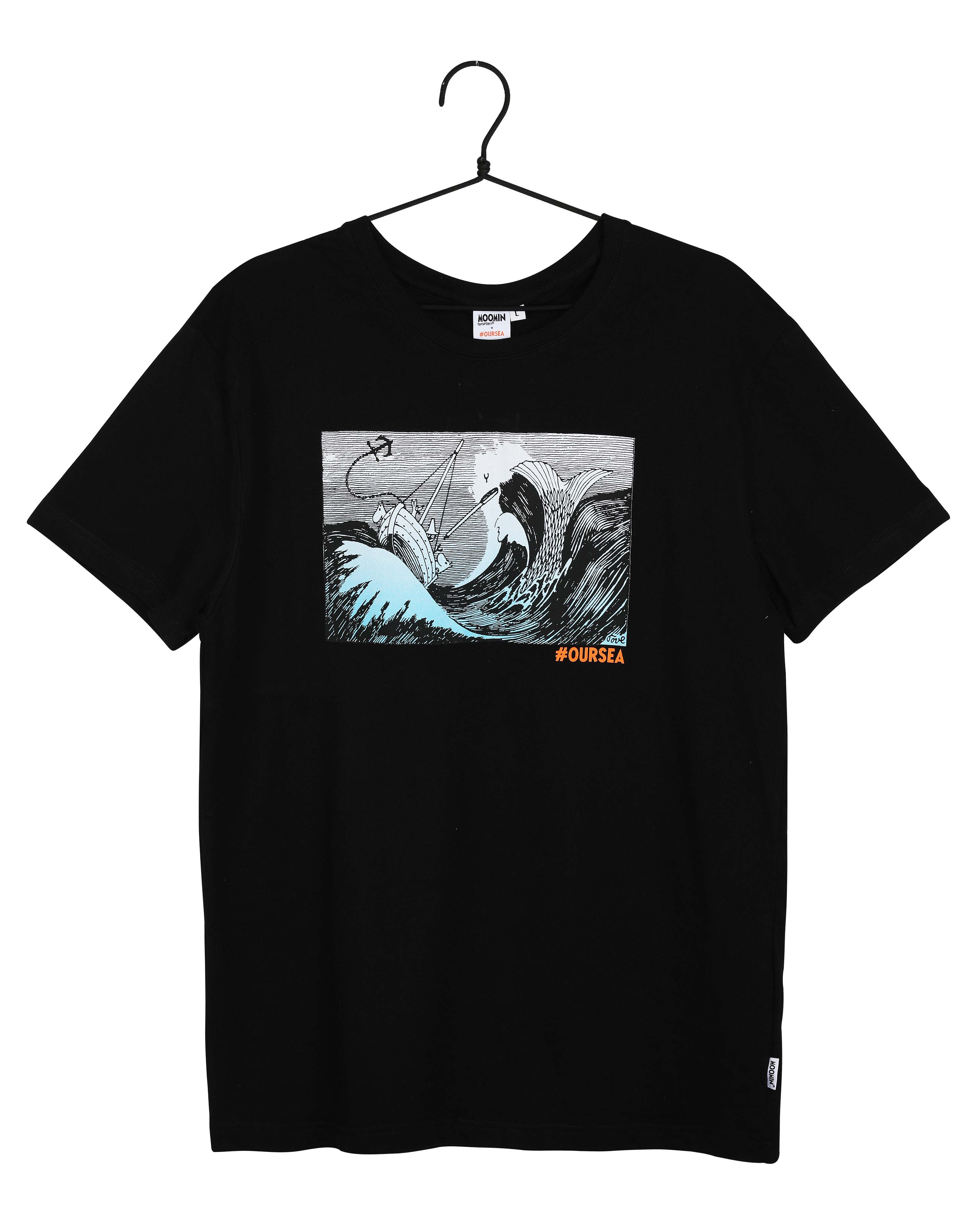 Martinex Moomin Our Sea T-shirt Black