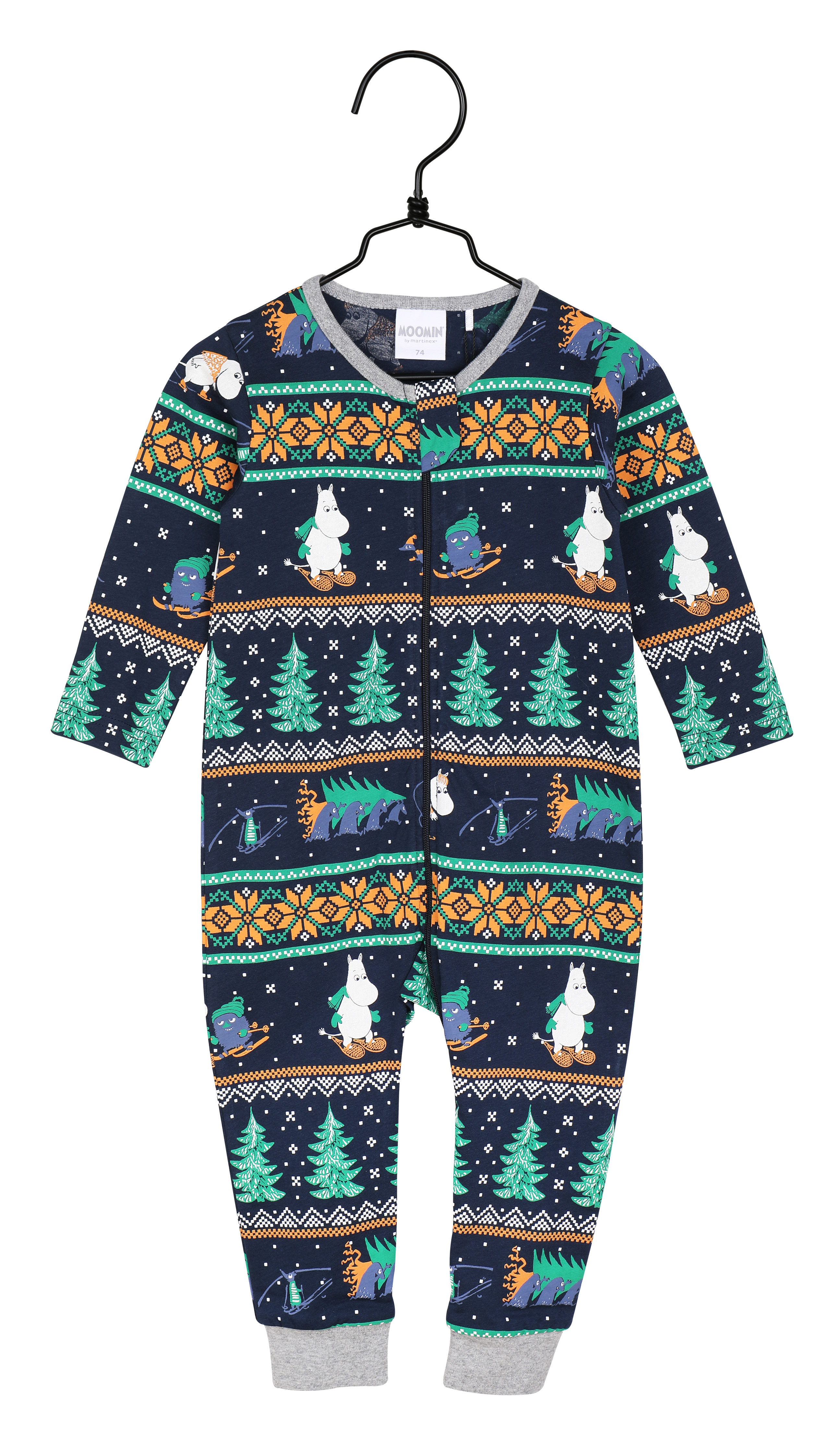 Martinex Moomin Spruce Pyjamas Dark Blue Baby