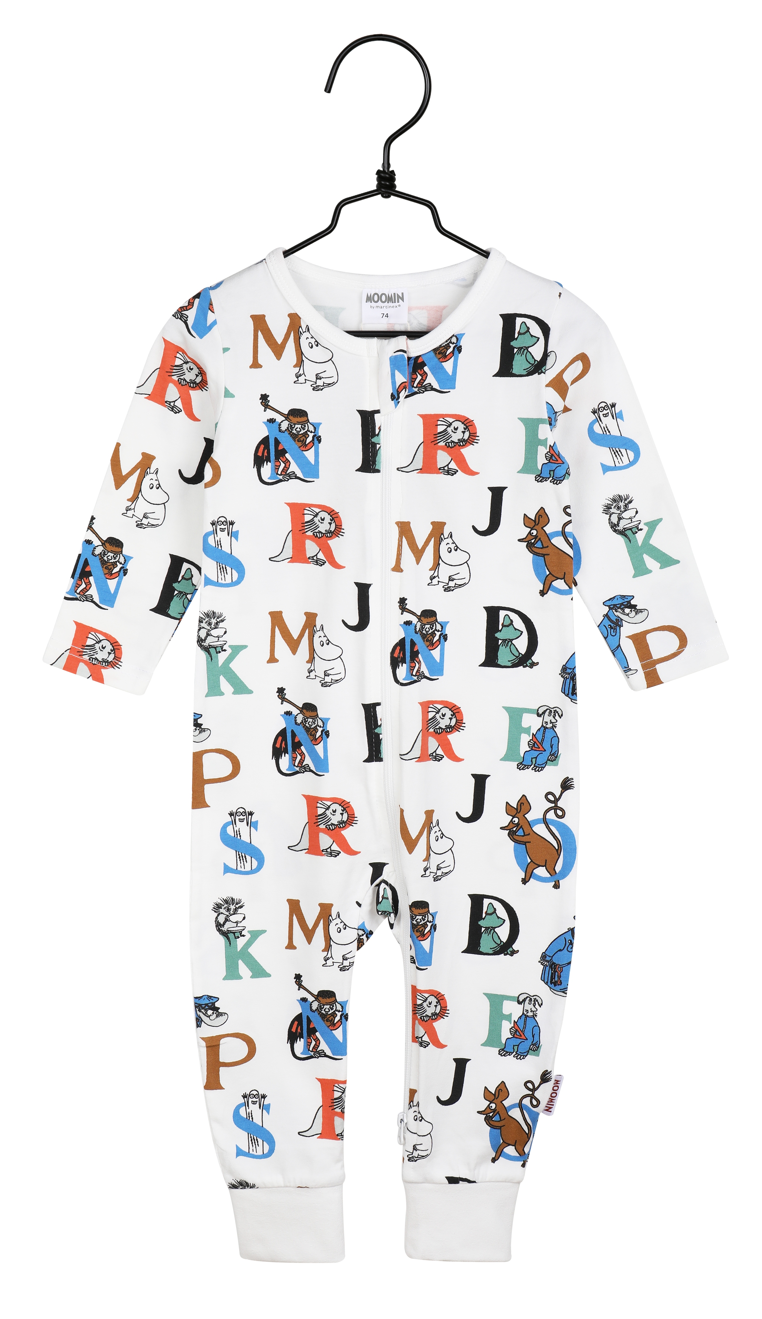 Martinex Moomin Alphabet Pyjamas Off-White