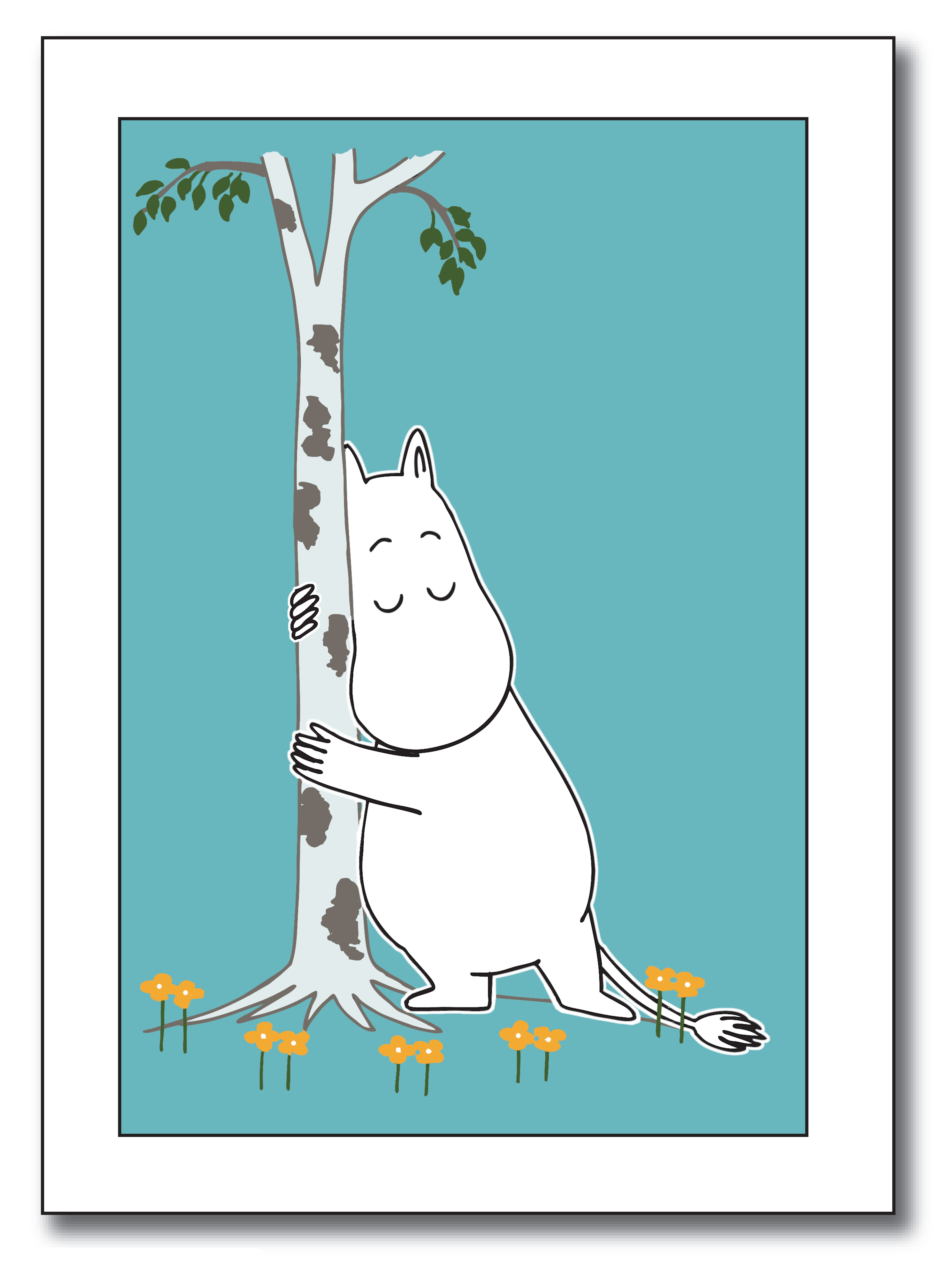 Lamberth - Moomin Poster