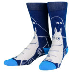 NVRLND Moomin Groke Troll Crew Socks