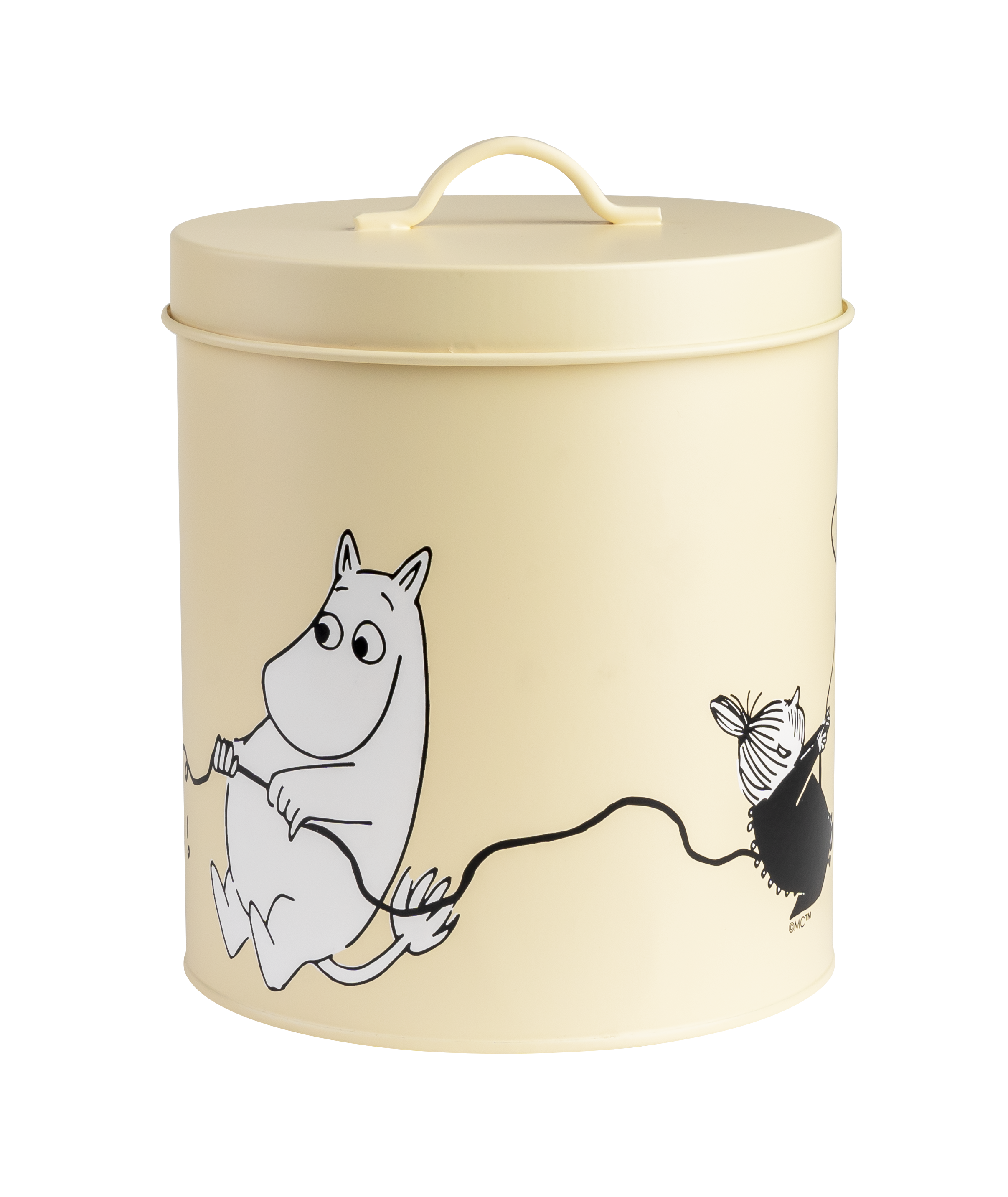 Moomin Pets by Muurla - Tin jar yellow