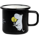 Muurla Moomin x Amnesty enamel mug 3,7 dl with candle inside
