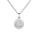 Saurum Moomintroll stainless steel pendant