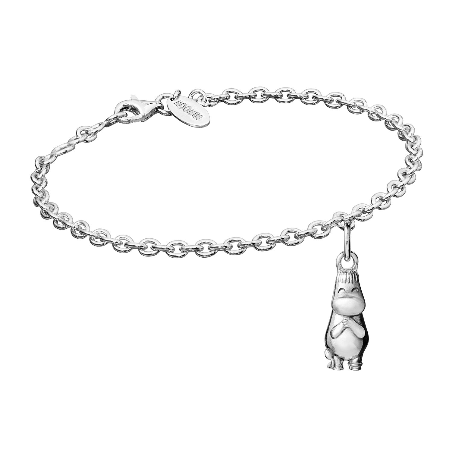 Saurum Snorkmaiden silver bracelet » Moomin products