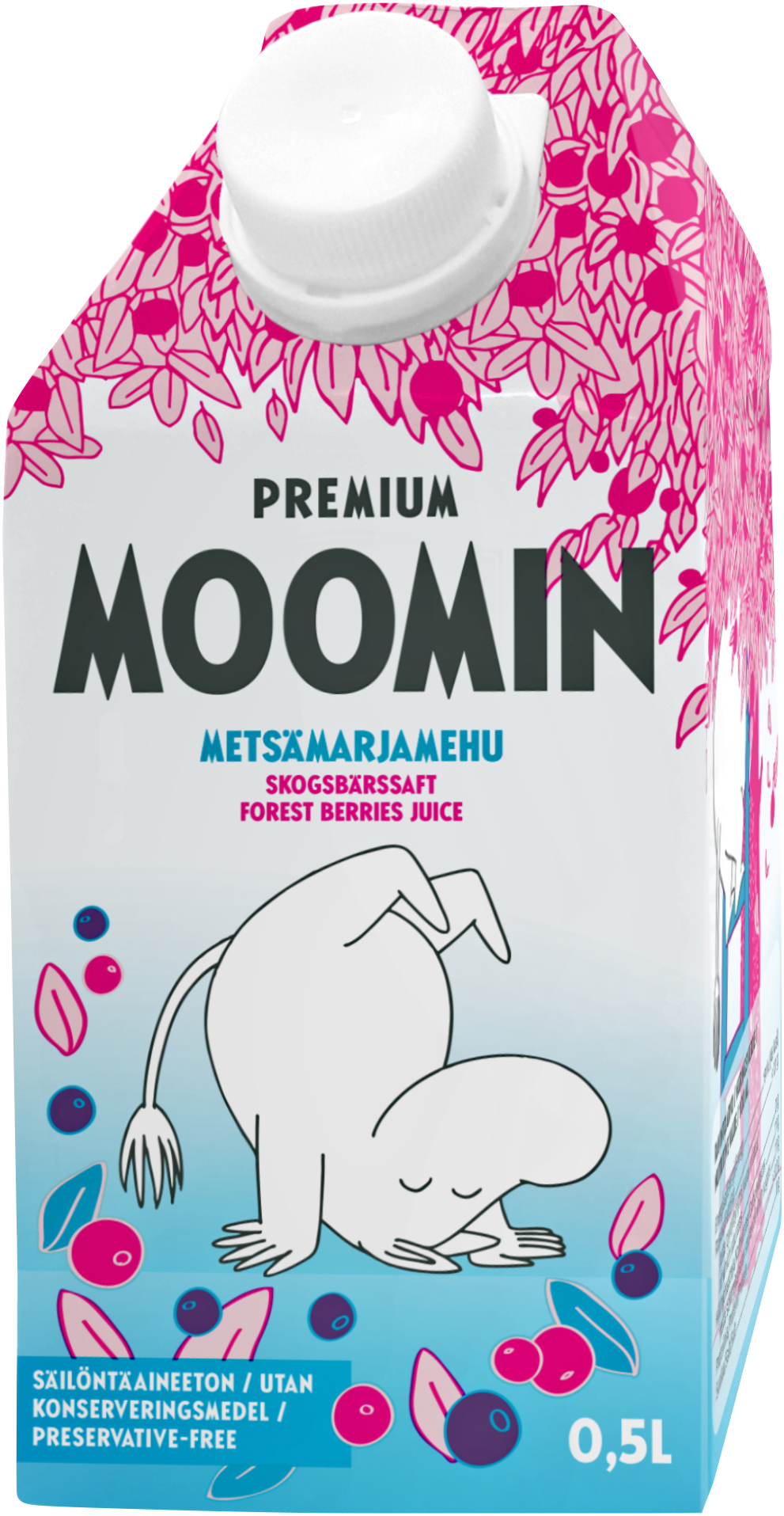 Bonne Premium Moomin Forest Berries Juice