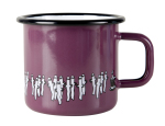 Muurla enamel mug 3,7dl for Moominshop Finland, violet