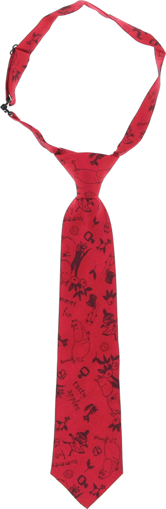 Lasessor children's necktie Garden red