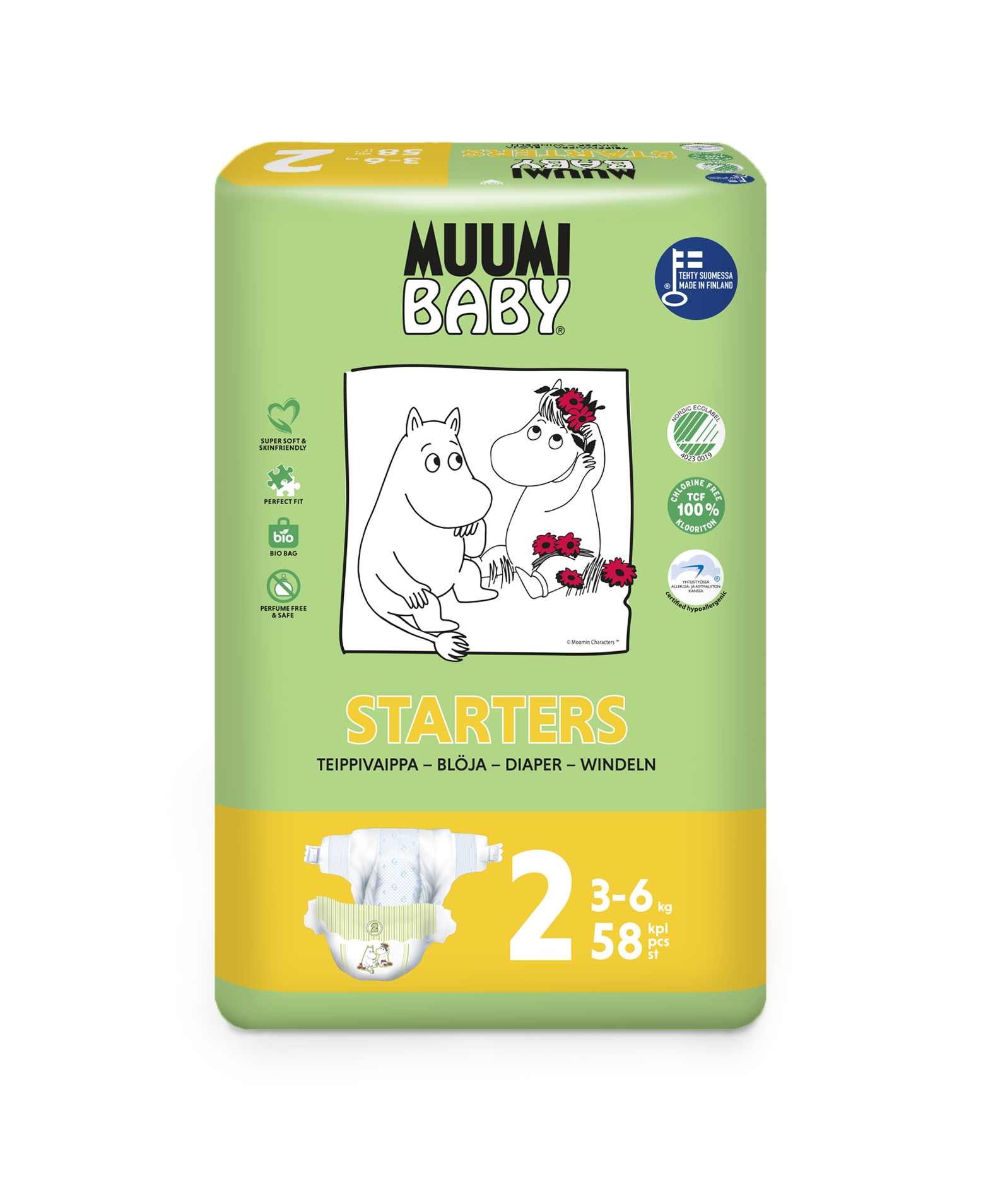 Delipap Muumi Baby Starters 2