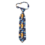 Lasessor Hattara children's necktie d.blue