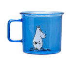 Moomin Originals by Muurla Moomin glass mug 3,5 dl blue