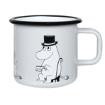 Moomin by Muurla Retro Moominpappa enamel mug 3,7 dl
