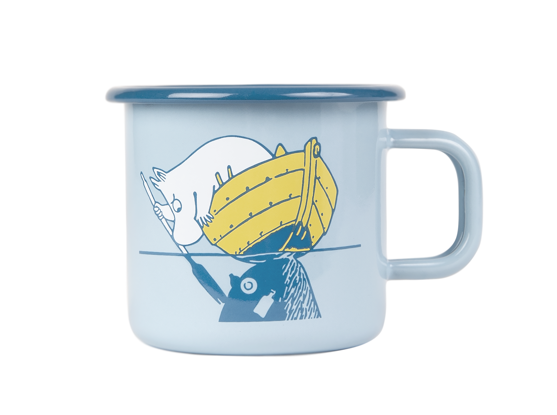 Muurla Moomin #OURSEA enamel mug 3,7 dl