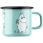 Moomin by Muurla Retro Moomintroll enamel mug 3,7 dl