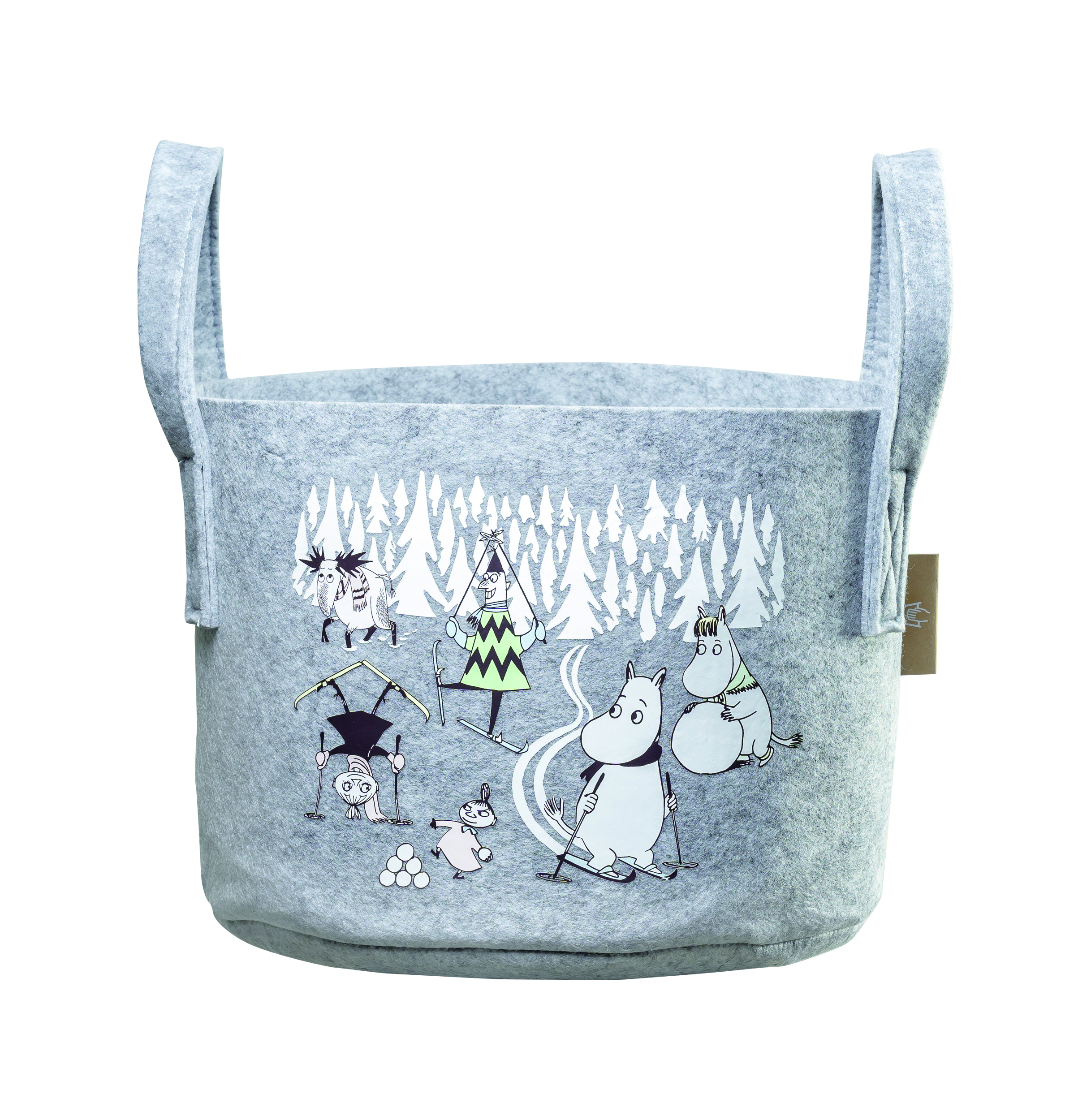 Moomin by Muurla Winter day storage basket 17 L