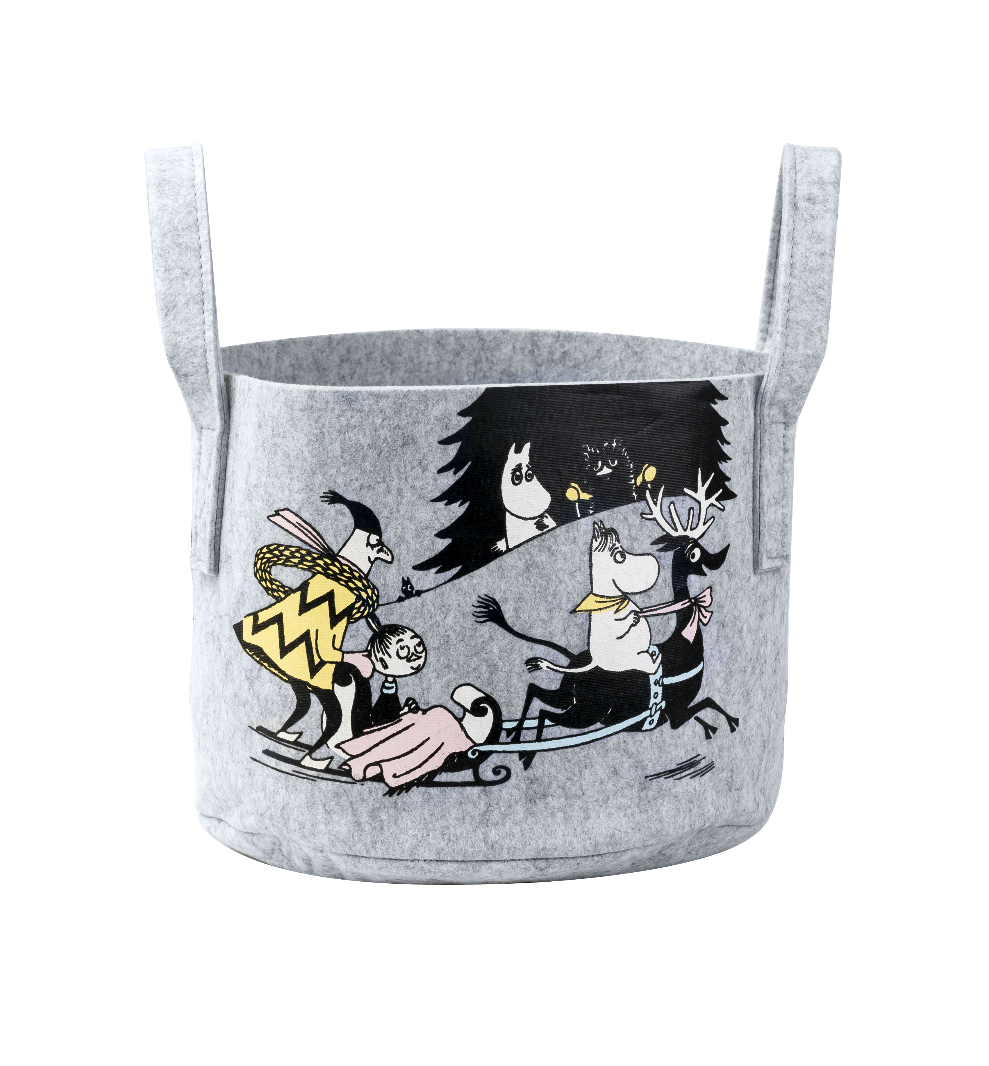 Moomin by Muurla Winter Fun storage basket 17 L