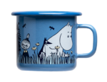 Moomin by Muurla - In the garden, Friends enamel mug 2,5 dl