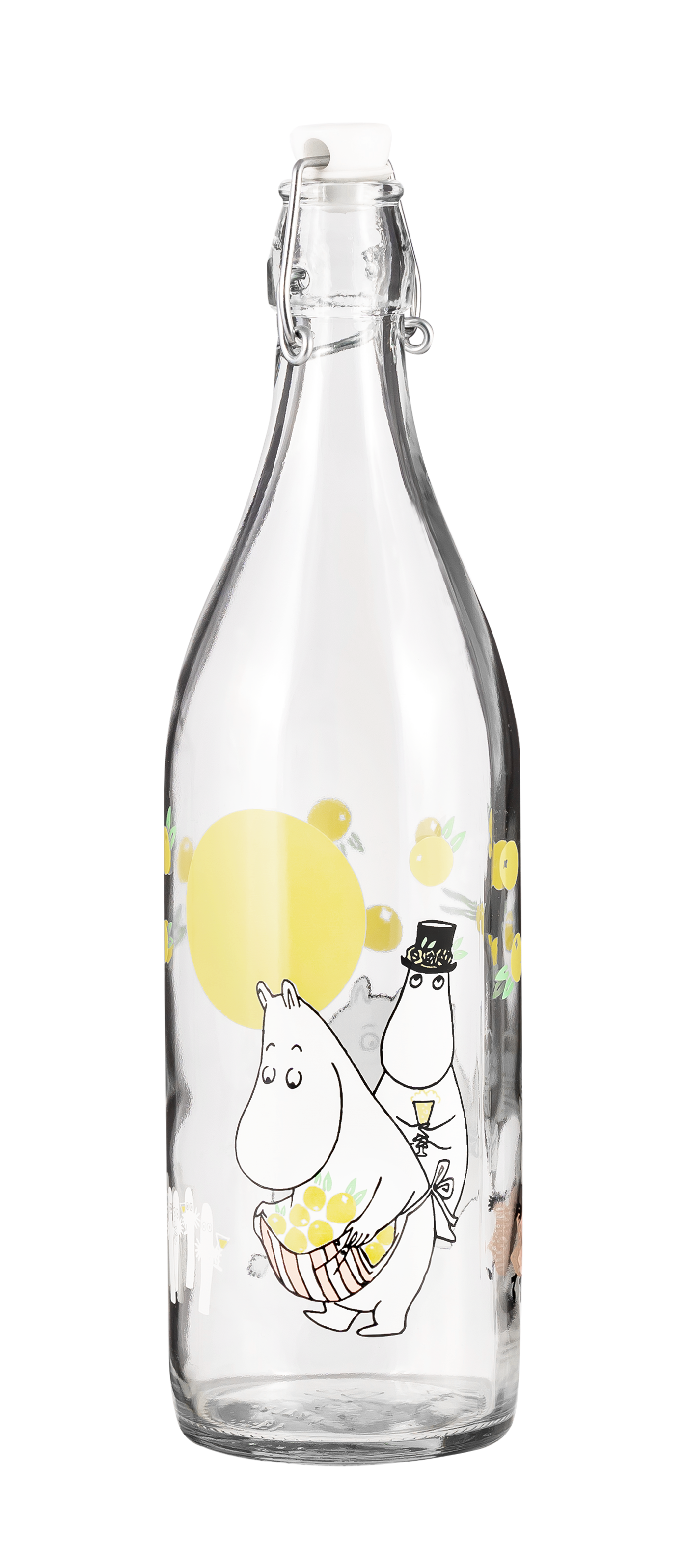 Moomin by Muurla Juhlat! K-Citymarket 50 years glass bottle 1 L
