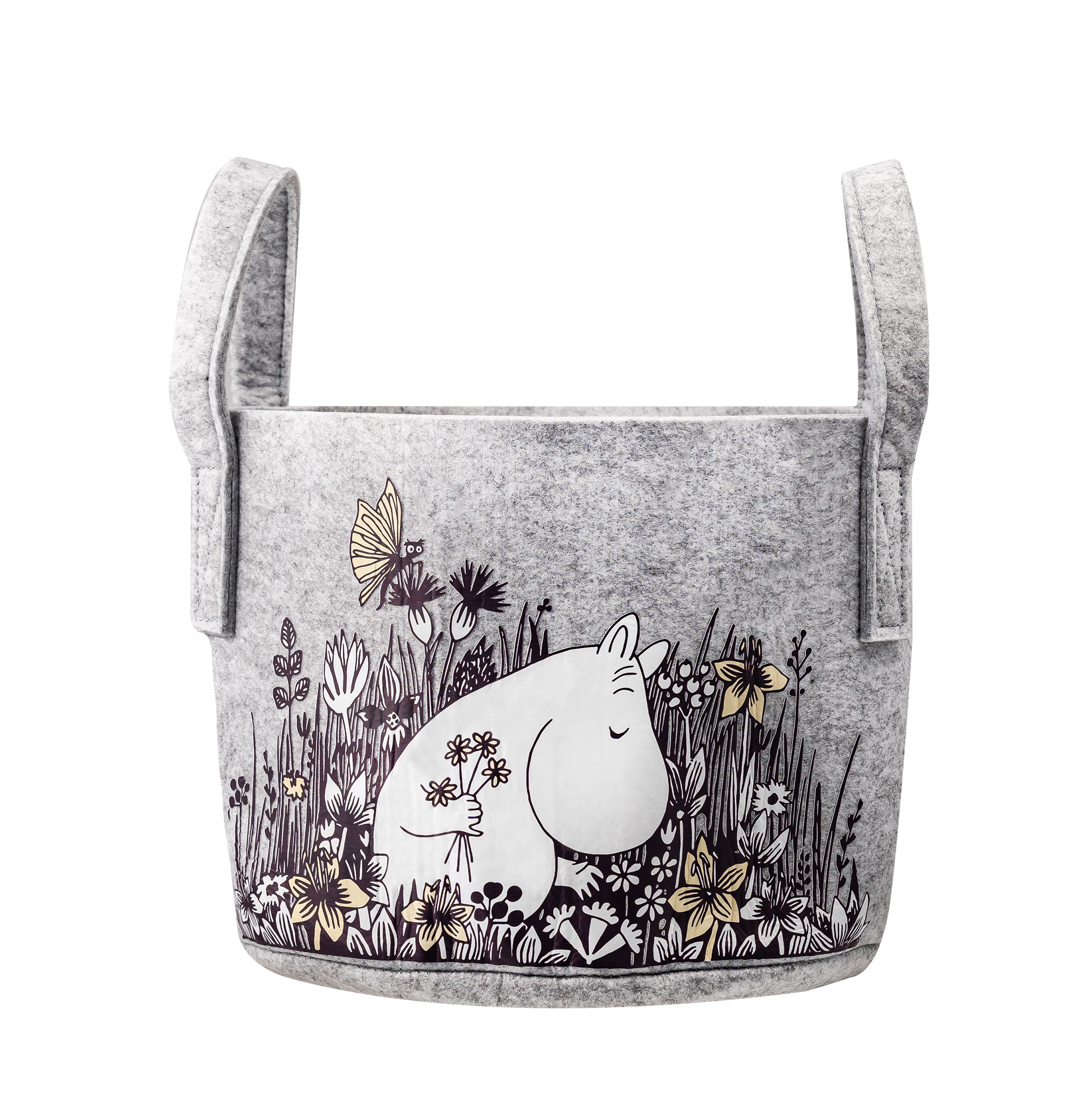 Moomin by Muurla Flower field storage basket 17 L