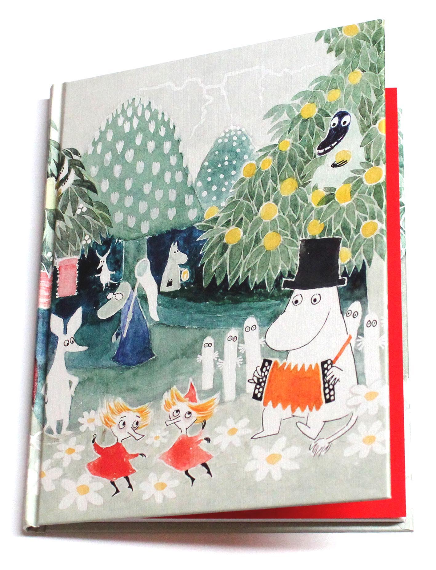Putinki Hardcover Notebook Finn Family Moomintroll