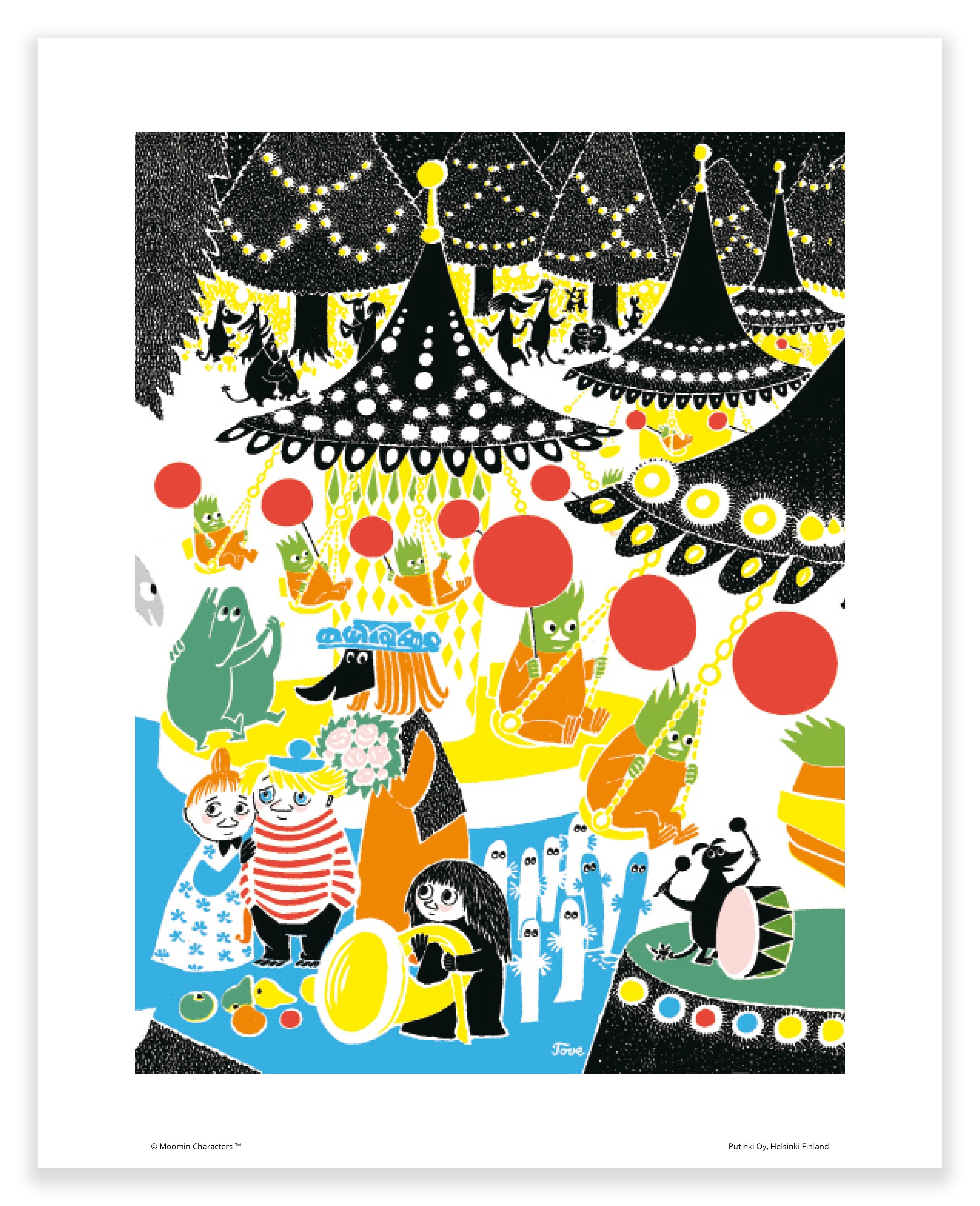 Putinki Poster Merry-go-round