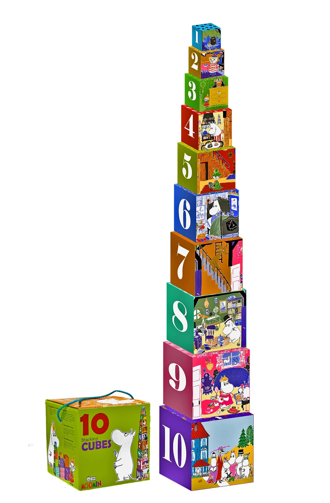 Barbo Toys stacking cubes classic
