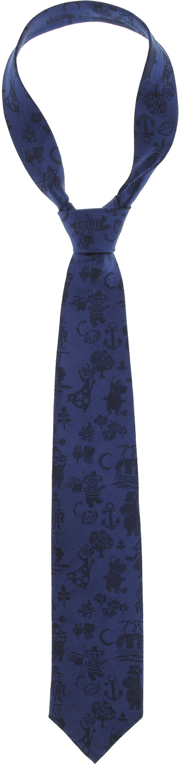 Lasessor woven necktie Summer blue
