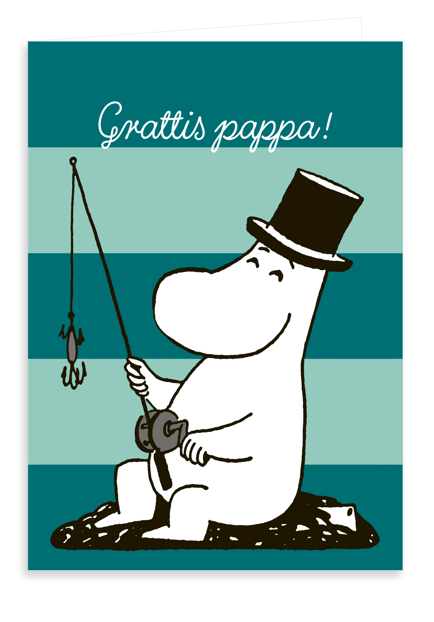 Putinki Greeting Card Father's Day Grattis pappa!