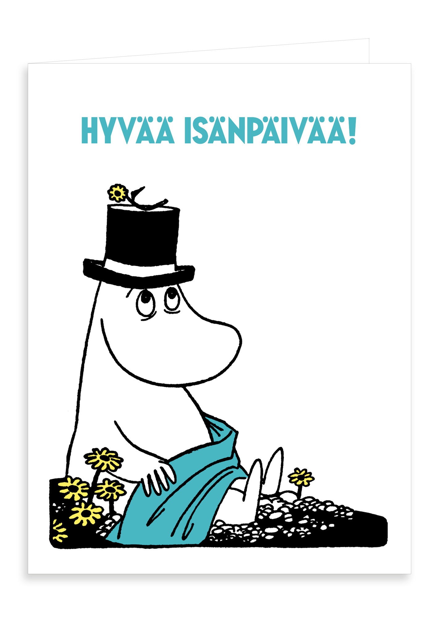 Putinki Letterpress Greeting Card Father's Day Blanket